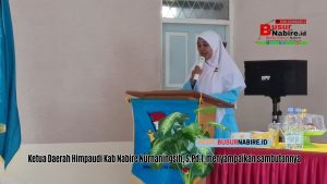 Sambutan Ketua Daerah Himpaudi Kab Nabire Nurnaningsih, S.Pd.I