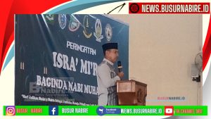 Sambutan Bupati Nabire yang di wakilkan oleh oleh La Halim, S.Sos, Asisten 1 Bidang Pemerintahan Setda Nabire