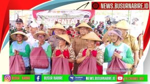 Kapolri dan Kementrian Pertanian dengan Konferensi Video membuka Penanaman Jagung Serentak 1 Juta Hektar di Papua Tengah, Wujudkan Swasembada Pangan 2025