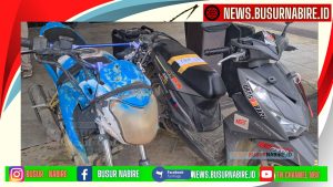 Barang bukti yang diamankan antara lain dua unit sepeda motor, yakni motor milik korban DS dan motor yang digunakan para pelaku saat melakukan aksi kejahatan. Selain itu, beberapa alat yang digunakan dalam aksi kejahatan juga turut disita,