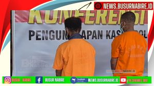 Dua tersangka kasus kepemilikan senjata api ilegal berhasil ditangkap oleh Satuan Reskrim Polres Nabire. Kedua tersangka, MR (34) dan EW (37), 