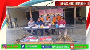 Konferensi tersebut turut dihadiri Kasat Reskrim AKP Bertu Haridyka Eka Anwar, S.T.K., S.I.K., Kasie Humas IPTU Yaudi S. Sos, dan Kanit Provos AIPTU Yudi Fahlefi.