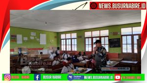 Koramil Sugapa dan Satgas TNI Habema Bagikan Makanan Bergizi untuk Anak Sekolah