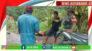 Babinsa Siriwo Jalin Silaturahmi Lewat Komunikasi Sosial dengan Masyarakat Kampung Unipo