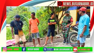 Babinsa Siriwo Jalin Silaturahmi Lewat Komunikasi Sosial dengan Masyarakat Kampung Unipo