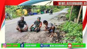 Jaga Stabilitas dan Keamanan, Babinsa Siriwo Intensifkan Komsos di Kampung Aibore