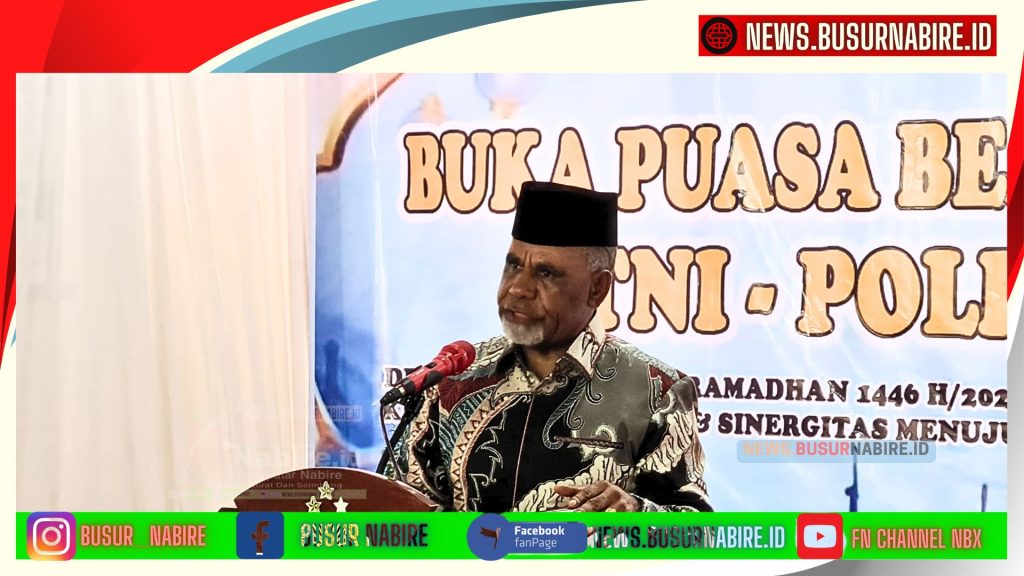 Dalam sambutannya, Wakil Gubernur (Wagub)Papua Tengah Deinas Gelei menekankan pentingnya menjaga keharmonisan dan saling menghormati antarumat beragama.