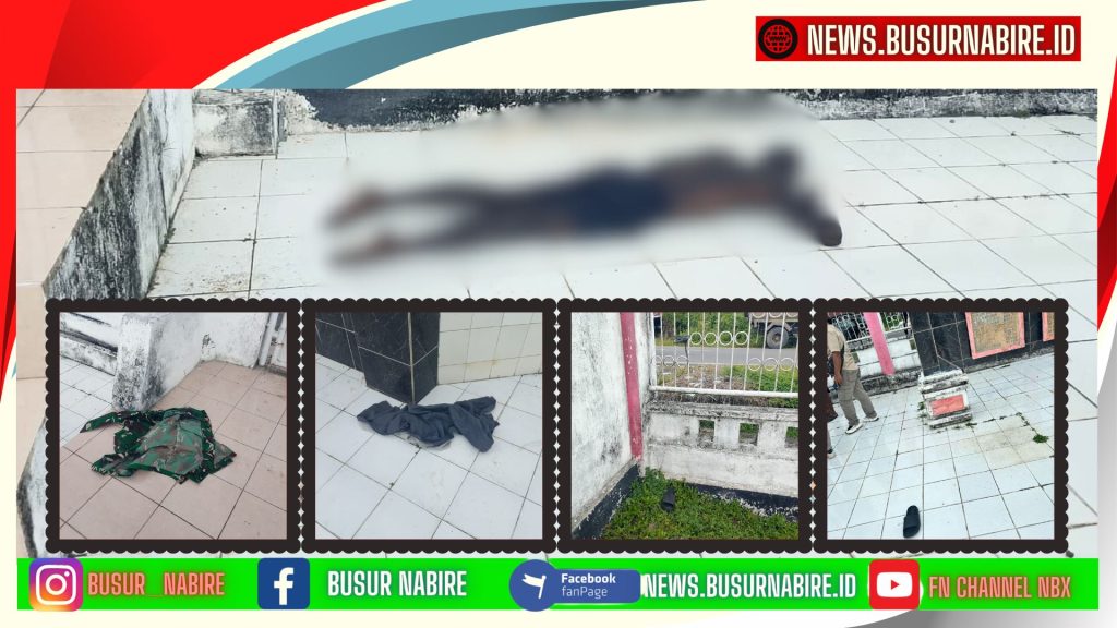Dalam proses olah TKP, polisi menemukan beberapa barang bukti di lokasi, antara lain: 

Satu buah baju PDL TNI-AD 

Satu buah kaos loreng TNI-AD 

Satu buah jaket abu-abu 

Satu pasang sendal hitam 