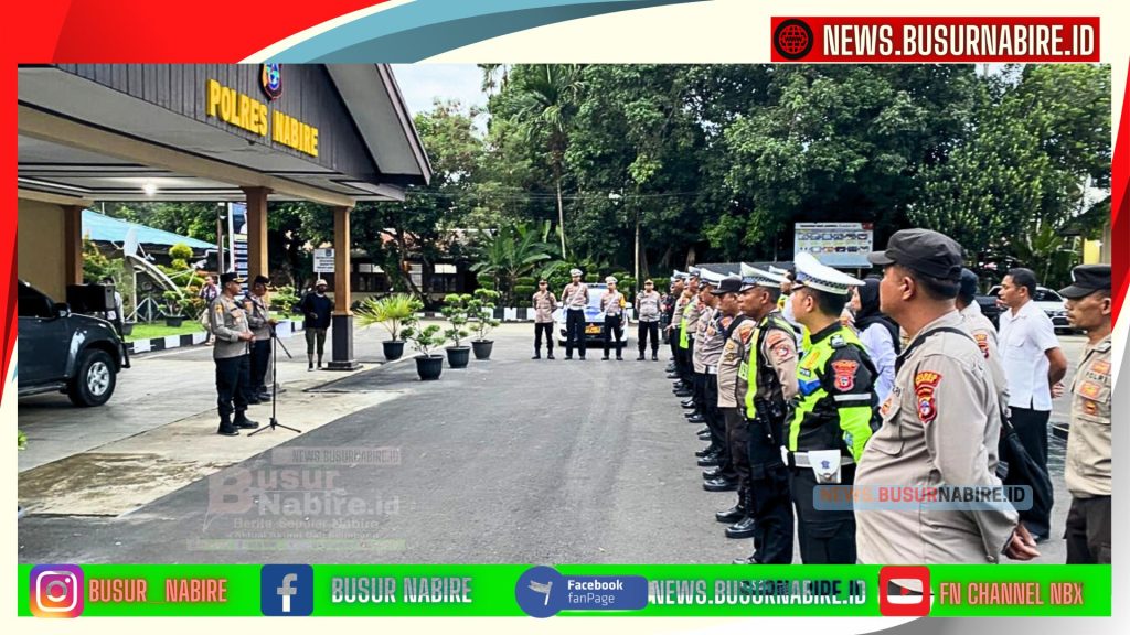 Polres Nabire Laksanakan Pengamanan Ketat untuk Kelulusan SMA, Pastikan Keamanan dan Ketertiban Terjaga