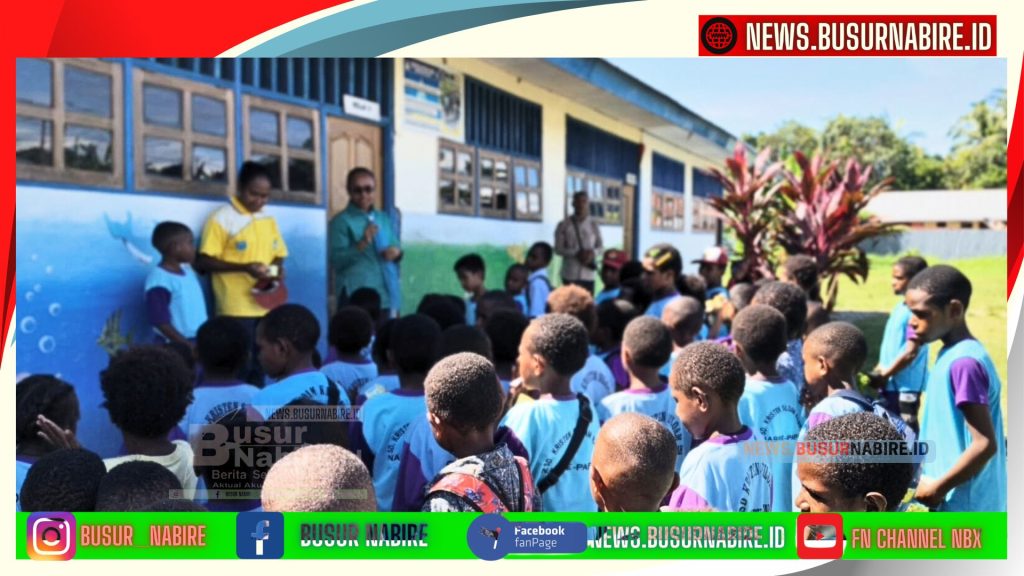 Kunjungan Kasih Ny. Nurhaidah Meki Nawipa: Membangun Masa Depan Anak Papua Tengah Melalui Pendidikan 