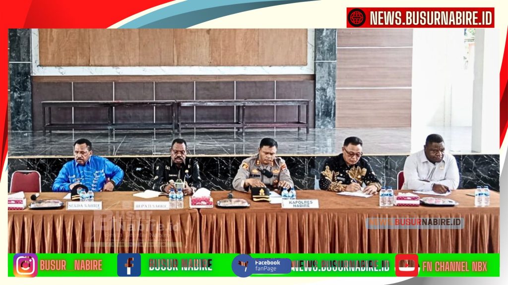 Kapolres Nabire dan Bupati Nabire Pimpin Mediasi Bersejarah dalam Penyelesaian Konflik Tanah di Yaro (Dok: Busur Nabire)