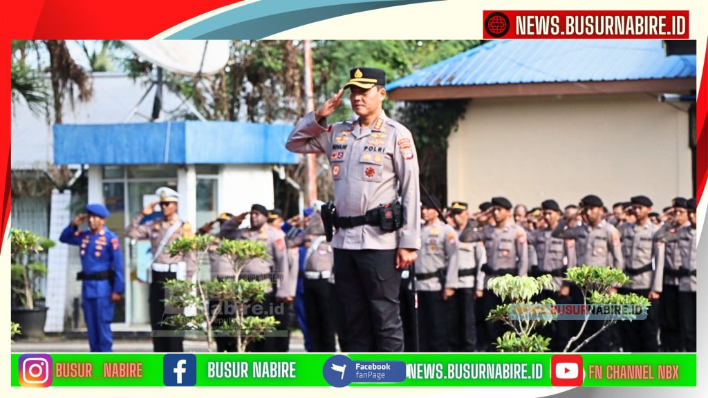Wakapolda Papua Tengah Pimpin Upacara Hari Kebangkitan Nasional ke-117 di Nabire (Dok: BusurNabire)