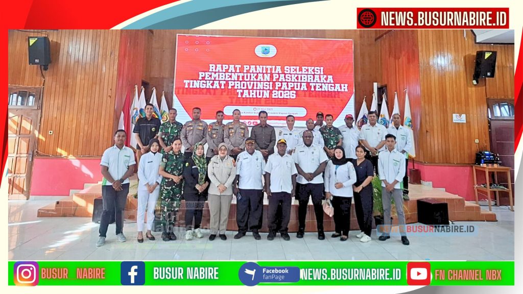 Rapat Seleksi Paskibraka Digelar di Nabire, Fokus pada Integritas Pemuda (Foto: Busur Nabire)