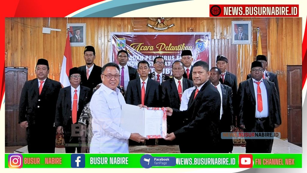 FKUB Nabire 2025–2030 Resmi Dilantik, Komitmen Perkuat Kerukunan Antarumat Beragama