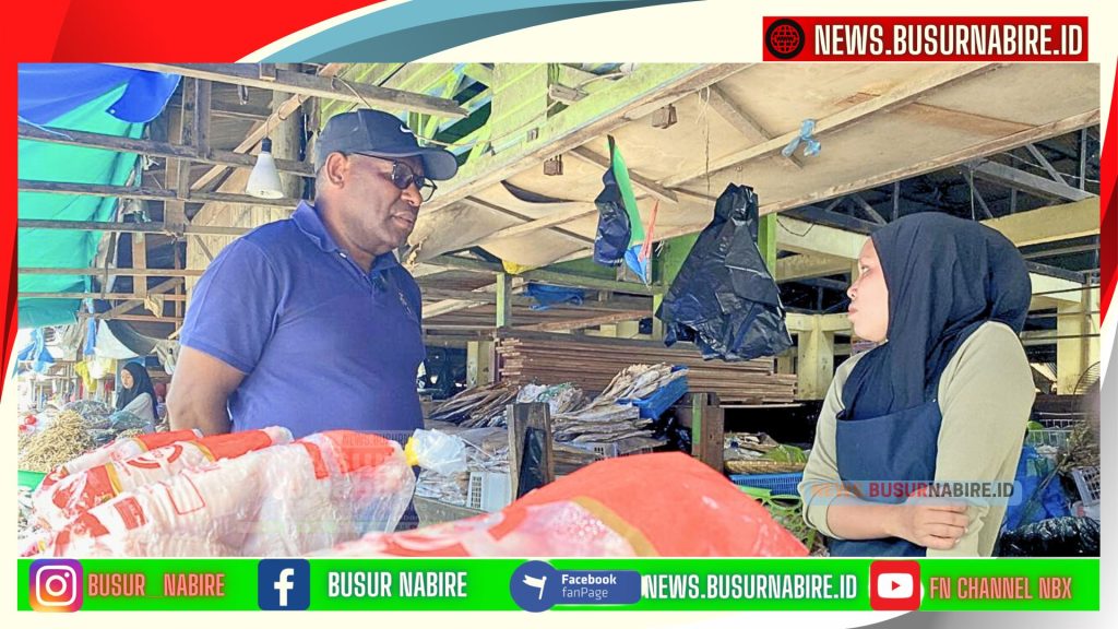 Kunjungan Diben Elaby ke Pasar Smoker, Pasar Oyehe, dan Pasar Kalibobo pada Jumat pagi 30 Mei 2025 itu menjadi saksi bisu dari kenyataan pahit (Dok: Istimewa)