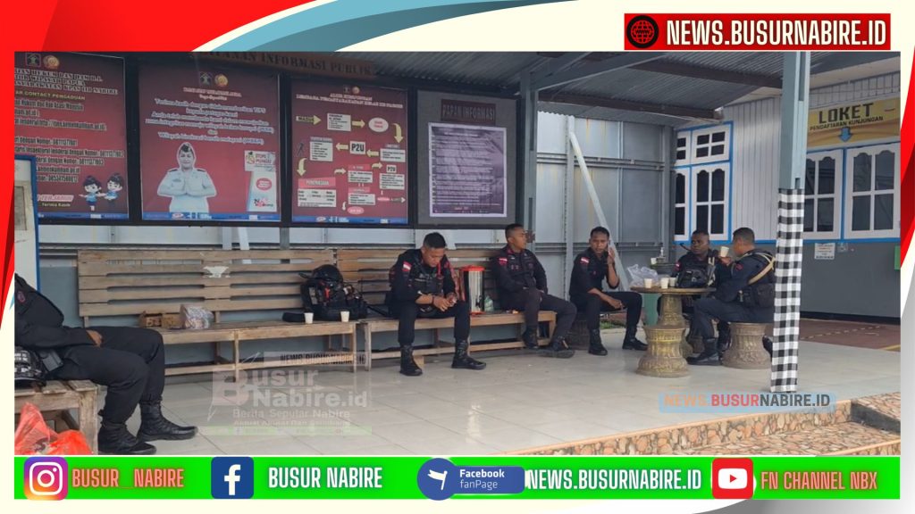 Kapolres Nabire, AKBP Samuel D. Tatiratu, SIK, memastikan bahwa pihak kepolisian dan TNI telah mengerahkan operasi gabungan untuk mengejar dan menangkap 19 warga binaan Lapas Nabire yang kabur pada Senin, 2 Juni 2025.  (Foto: Busur Nabire)
