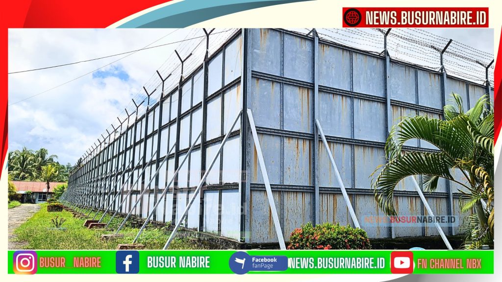 Foto Lapas Nabire Dari samping Kanan (Foto: Busur Nabire)