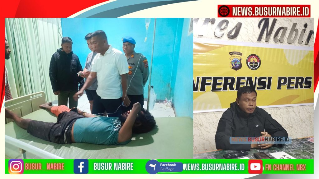 Kapolres menegaskan, pihaknya bertanggung jawab penuh atas perawatan korban luka yang terlibat dalam insiden tersebut. (Foto: Busur Nabire)