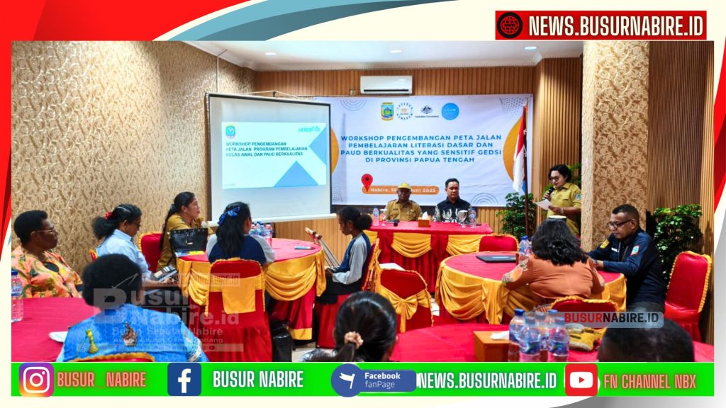 UNICEF dan Pemprov Papua Tengah Gelar Lokakarya Pendidikan Berkualitas dan Inklusif untuk Anak Papua (Foto: Humas papua tengah)