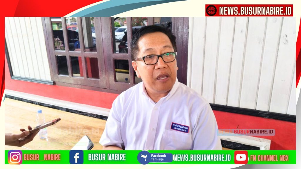 Sekda (Penjabat Sekretaris Daerah) Papua Tengah, Dr. Silwanus Sumule (Foto: Busur Nabire)