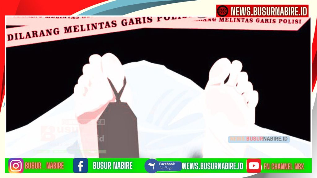 Warga Geger! Pria Ditemukan Meninggal di Depan Warkop Girimulyo Nabire (Foto: Istimewa)