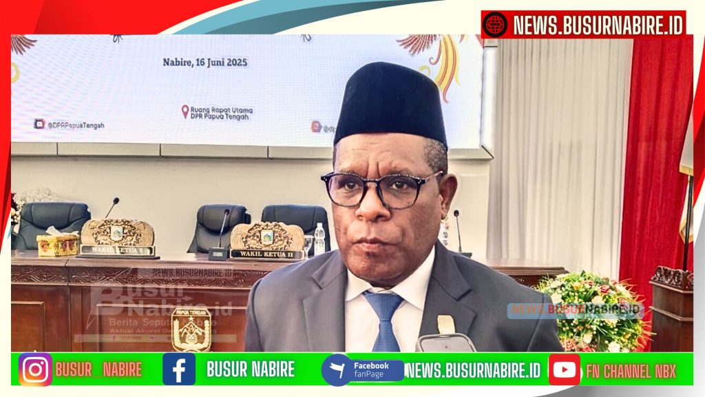 Diben Elaby: Raperda Bukan Formalitas, Tapi Fondasi Keadilan Jangka Panjang (Foto: Busur Nabire)