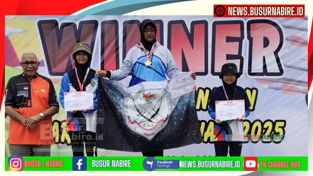 6 Medali Diborong! Perpani Nabire Bersinar di Kejuaraan Panahan Garuda Jaya Papua II 2025 (Foto: Busur Nabire)