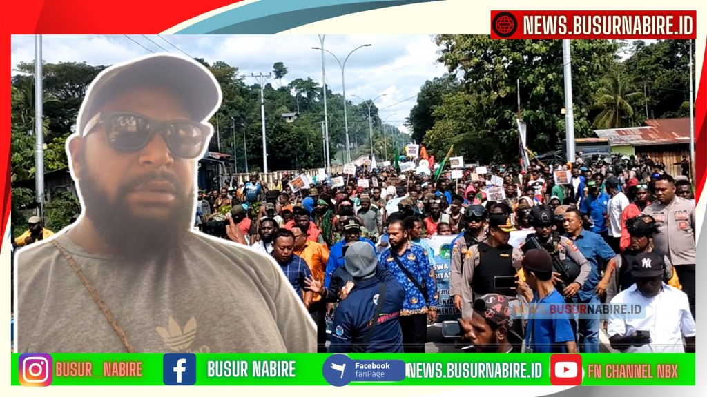 Seorang intelektual muda asal Intan Jaya, Martin Maisini,  (Foto: Busur Nabire)