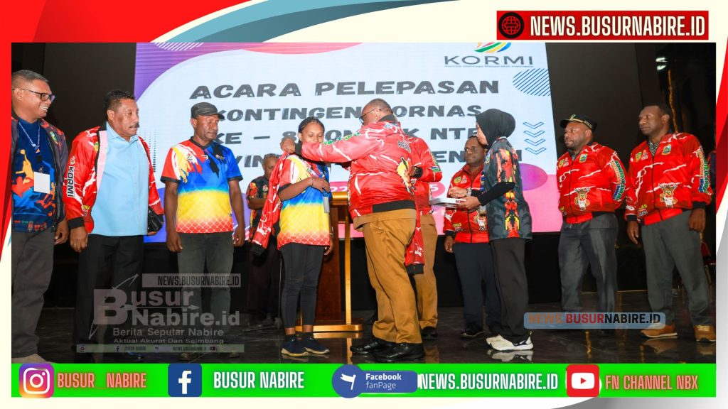 Papua Tengah Kirim 370 Patriot Olahraga ke FORNAS VIII, Gubernur Meki Nawipa: Kita Perintis Negeri Ini (Foto: Humas Pemprov Papua tengah)