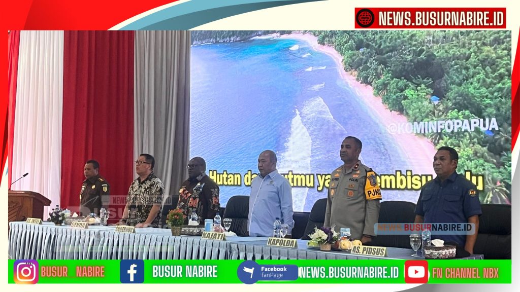 Kajati Papua Teken PKS, Dorong Sinergi Tangani Pengaduan Korupsi (Foto: Busur Nabire)