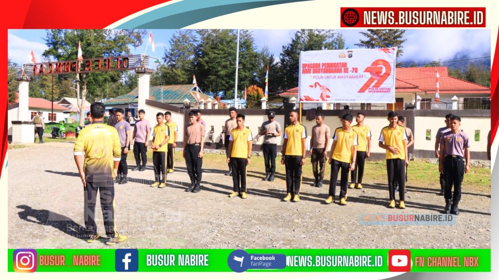 Polres Puncak kembali menggelar Uji Kesamaptaan Jasmani Berkala Semester I Tahun Anggaran 2025 (Foto: Humas Polres Puncak)