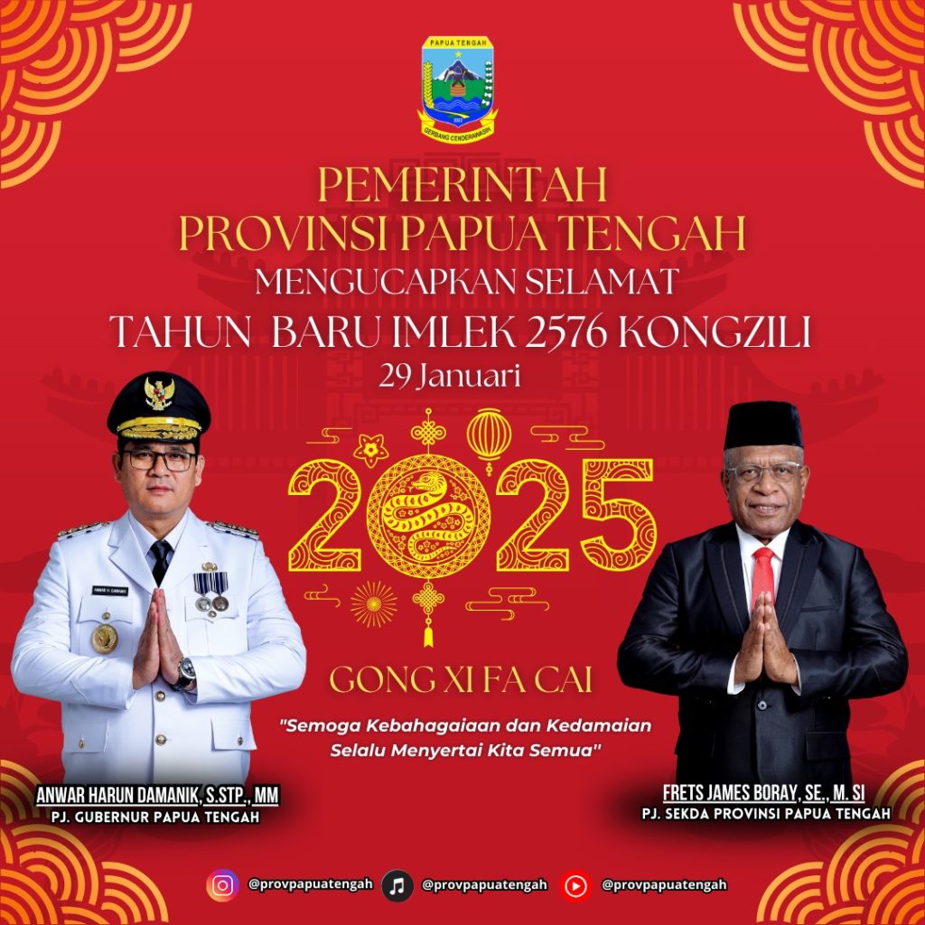 Selamat Tahun Baru Imlek 2025! Semoga kita selalu diberikan kebahagiaan dan kesehatan sepanjang 
