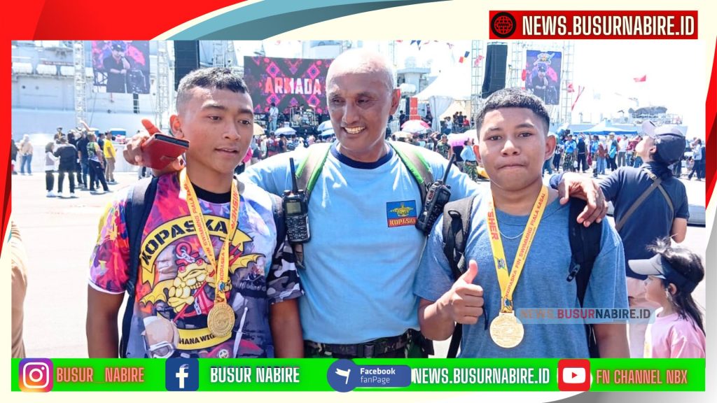 Alexa Wambrauw Pemuda Papua Tengah Taklukkan Selat Madura (Foto: BusurNabire)