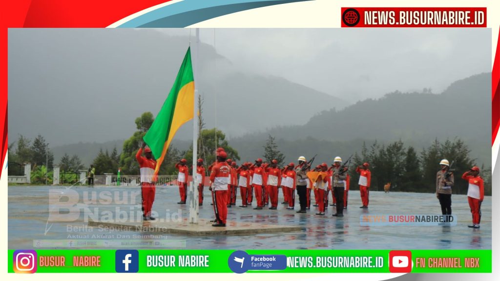 44 Paskibra Puncak Tangguh Hadapi Hujan, Geladi Bersih HUT RI ke-80 Berlangsung Khidmat (Foto: Humas Polres Puncak)