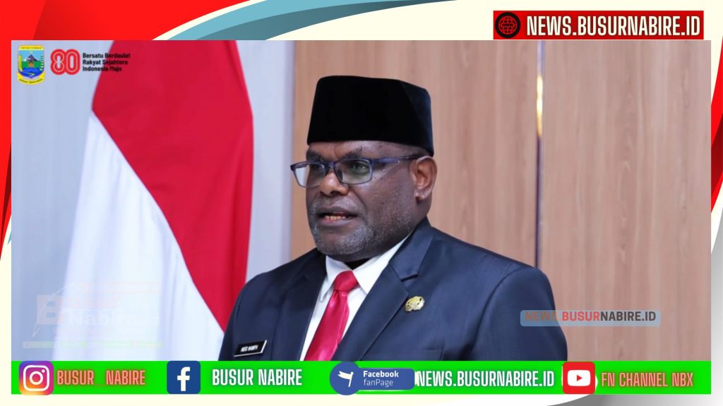 Gubernur Papua Tengah Meki Fritz Nawipa, S.H. menyampaikan ucapan selamat dan ajakan penuh makna kepada seluruh masyarakat Indonesia, khususnya warga Papua Tengah.