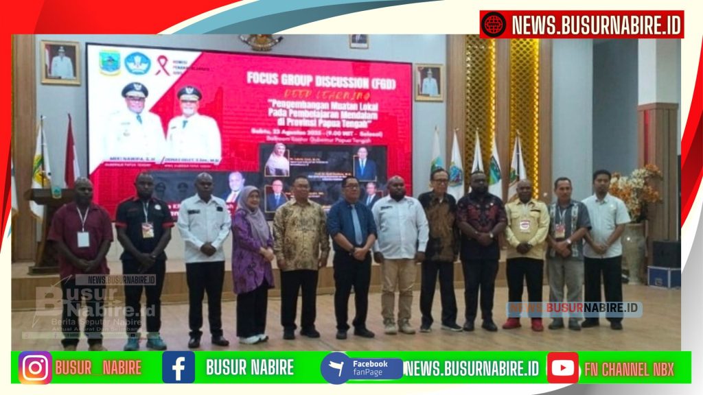 Silwanus Sumule Dorong Integrasi Muatan Lokal dan Edukasi HIV dalam Pendidikan Papua Tengah (Foto: Busur Nabire)