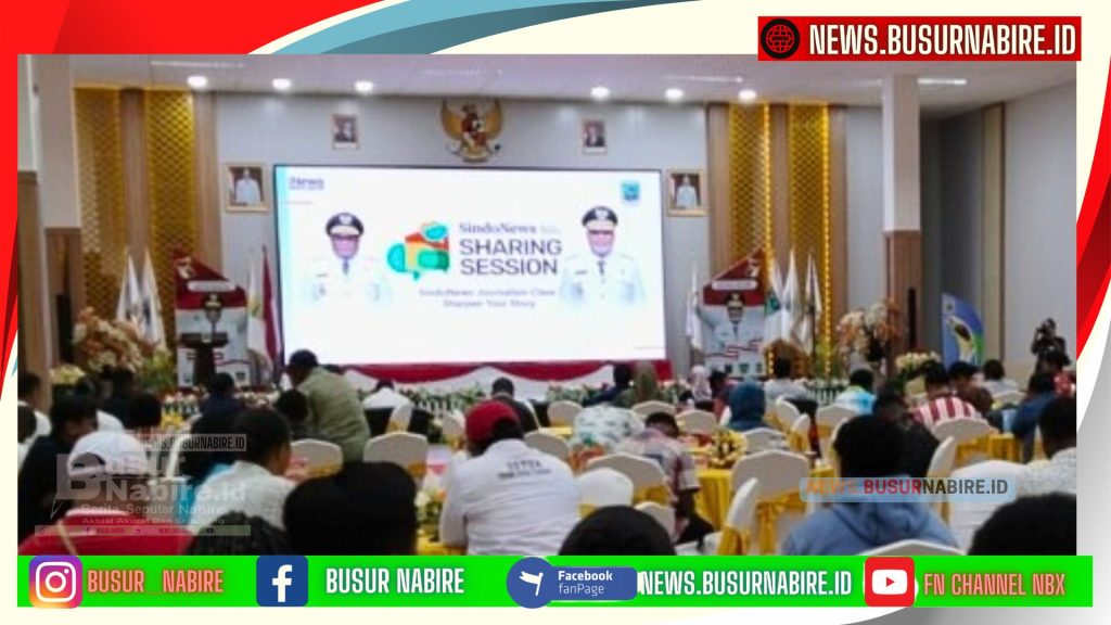 Pj Sekda Papua Tengah dr. Silwanus Sumule Tutup Journalism Class dengan Pesan Inspiratif (Foto: Busur Nabire)