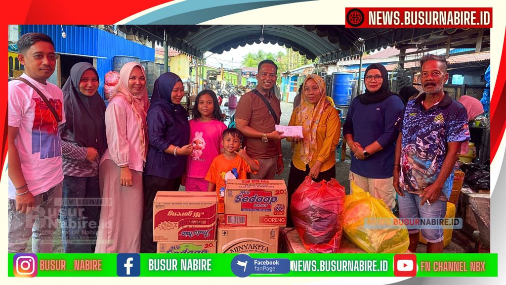 Melalui penggalangan dana bersama para anggota, IPSS berhasil menghimpun uang tunai Rp5.500.000, empat karton mi instan, serta pakaian bayi dan dewasa layak pakai. (Foto: busur Nabire)