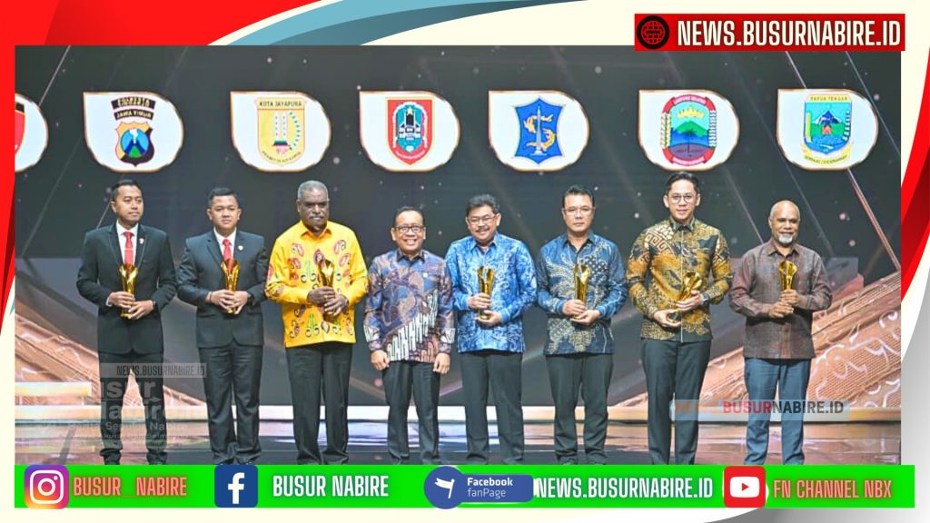 Papua Tengah Terima Penghargaan Pelayanan Publik 2025 Berkat Sekolah Gratis dan SSH (foto: Humas Pemprov Papua Tengah)
