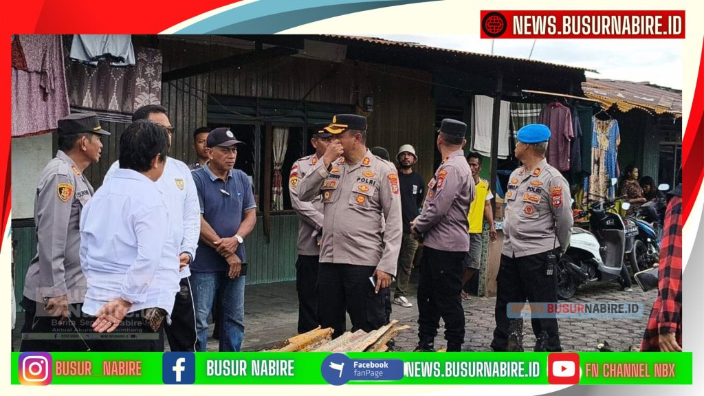 Kapolres Nabire Turun Tangan! Salurkan Bantuan  (Foto: Busur Nabire)