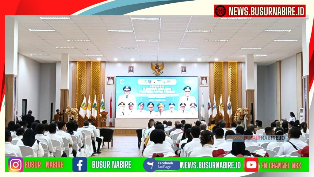 Pemerintah Provinsi Papua Tengah bersama delapan kabupaten di wilayahnya secara resmi menyatakan komitmen Eliminasi Malaria melalui deklarasi bersama (Foto: Busur Nabire)