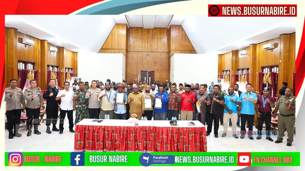 Cipayung Plus Sampaikan 9 Tuntutan, Pemerintah Pusat Diminta Bertindak Cepat (Foto: HUmas Pemprov Papua Tengah)