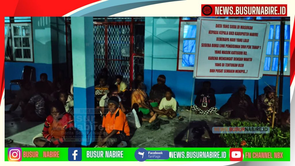 Suara Pilu Aliansi Honorer Nabire: Kami Hanya Menuntut Hak dan Kepastian (Foto: BusurNabire)