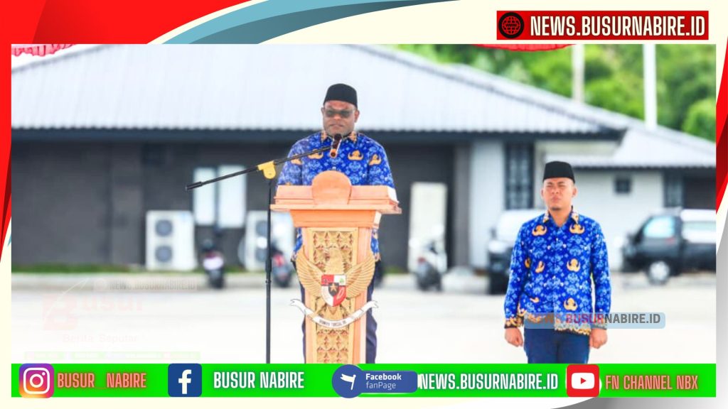 Gubernur Meki Nawipa Dorong ASN Papua Tengah Kerja Disiplin dan Melayani Rakyat (Foto: Humas Pemprov)