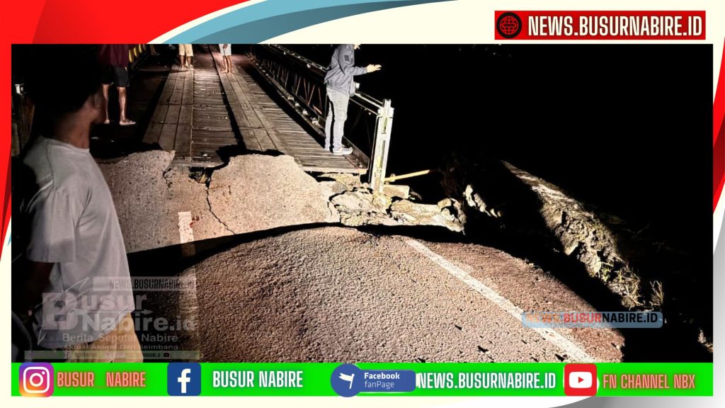 Rumah-rumah retak, fasilitas publik rusak, dan serta telekomunikasi sempat lumpuh berjam-jam. (Foto: BusurNabire)