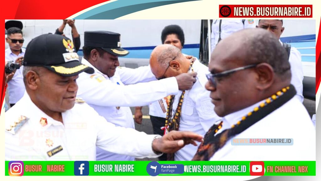 Kunker Gubernur dan Wakil Gubernur Papua Tengah Disambut Meriah di Puncak Jaya (Foto:Humas Pemprov)