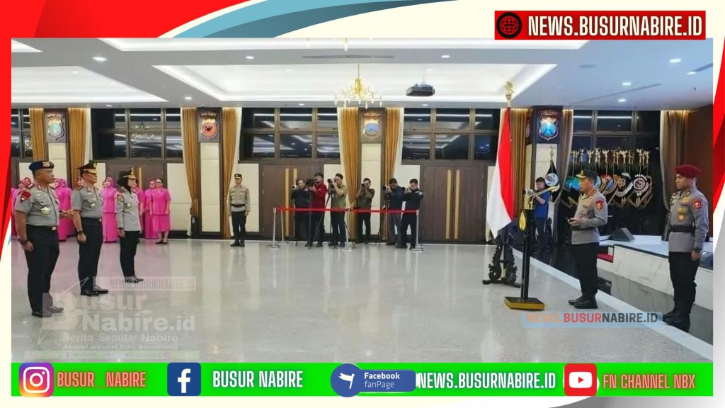 Kapolri Pimpin Upacara Kenaikan Pangkat Perwira Tinggi Polri (foto: Istimewa)