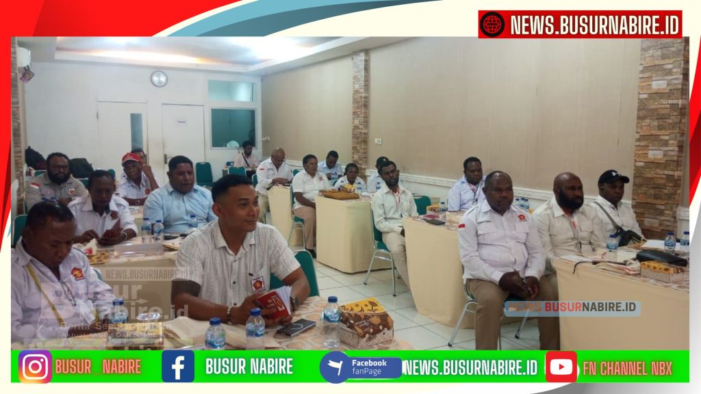Rakerda Gerindra Papua Tengah Bahas Evaluasi dan Penguatan Infrastruktur Partai di Nabire (foto: Busur Nabire)