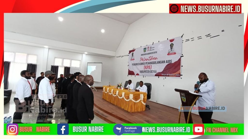 Ketua KPA Papua Tengah, Frenny Anouw, menyampaikan apresiasinya kepada Pemerintah Kabupaten Deiyai (Foto: Humas KPA Papua Tengah)