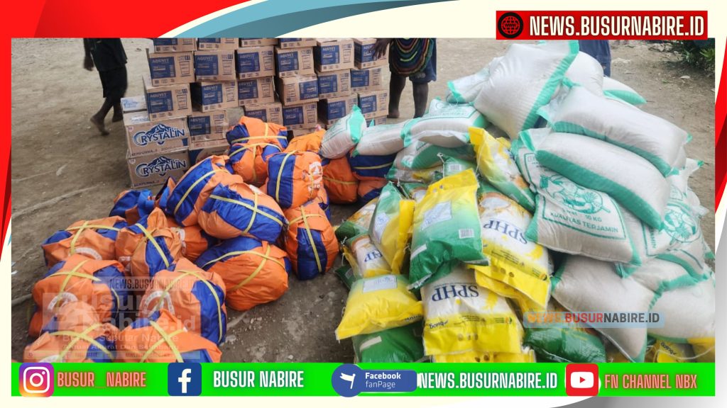 Pemda Nabire Bergerak Cepat Ringankan Duka Warga Pasca Banjir di Lima Kampung (Foto: Busur Nabire)